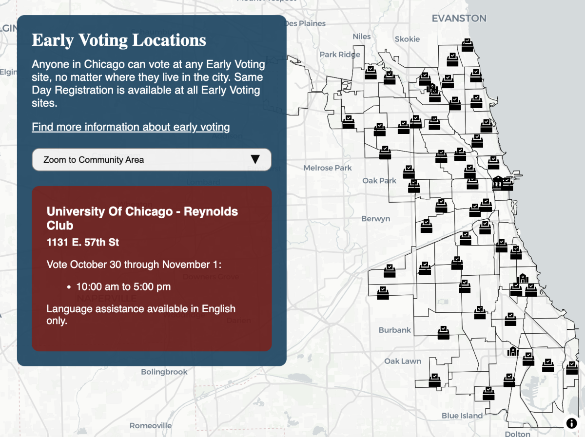 Early Voting Locations for the General Election